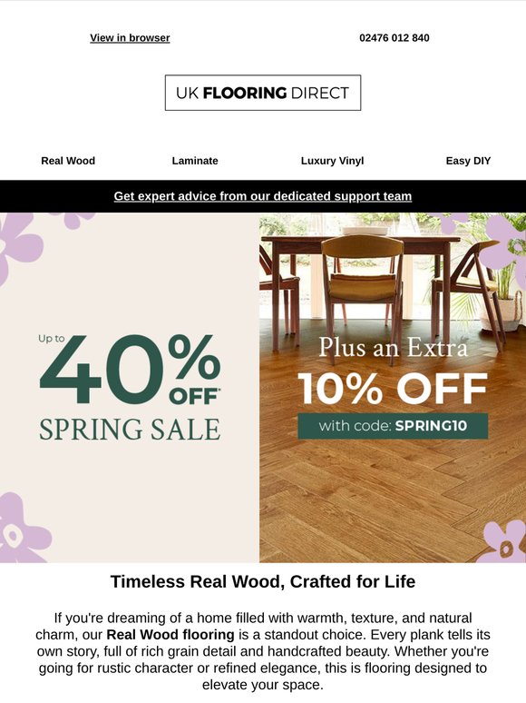 Bring Nature Home with Timeless Real Wood Floors