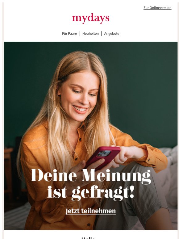—, deine Meinung ist gefragt❗