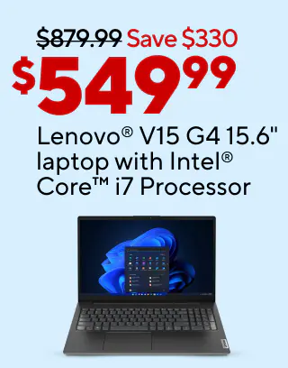 $139.99 Emerge™ Vortex™ gaming chair
$549.99 Lenovo™ V15 G4 15.6" laptop with Intel® Core™ i7 Processor
40% off custom cards, invitations and photo gifts.
$24.99 Staples® TECH 65W wall charger with USB-C cable
$9.99 select diploma and certificate frames.
