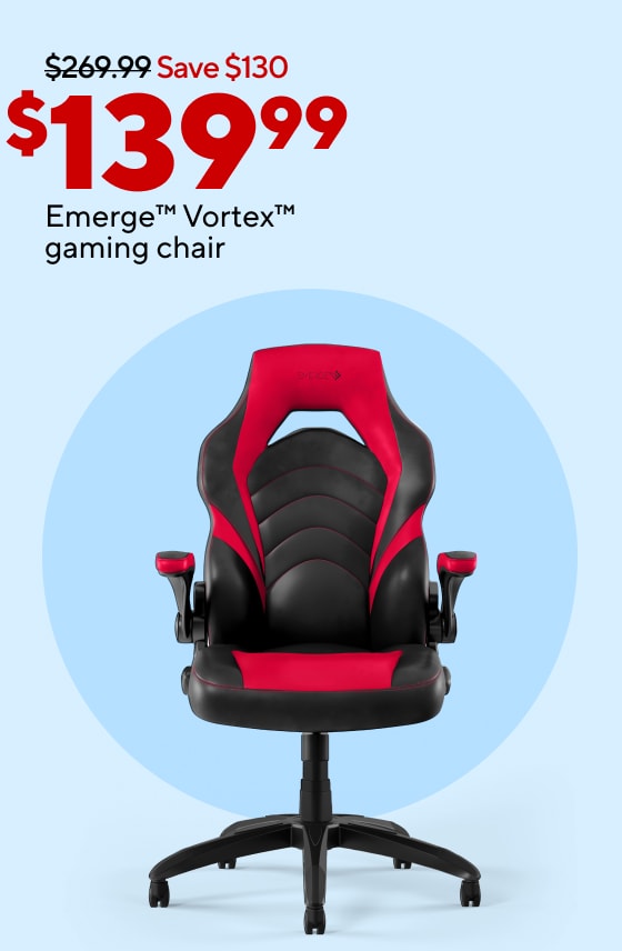 $139.99 Emerge™ Vortex™ gaming chair
$549.99 Lenovo™ V15 G4 15.6" laptop with Intel® Core™ i7 Processor
40% off custom cards, invitations and photo gifts.
$24.99 Staples® TECH 65W wall charger with USB-C cable
$9.99 select diploma and certificate frames.