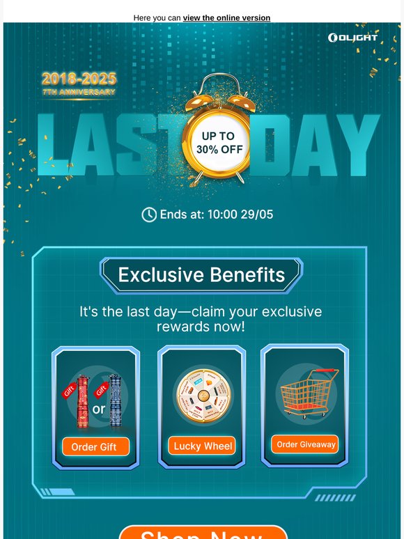 Olight Last chance! Grab your exclusive benefits before they're gone(02)