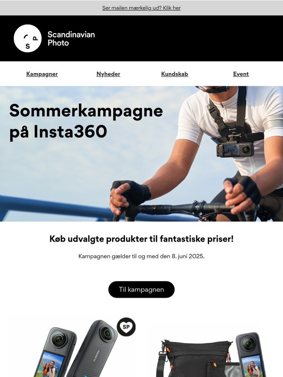 Kampagnepriser på Insta360!⚡️