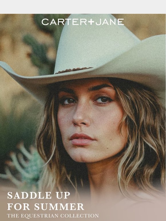 Saddle Up for Summer: Shop Our Equestrian Collection! 🐎