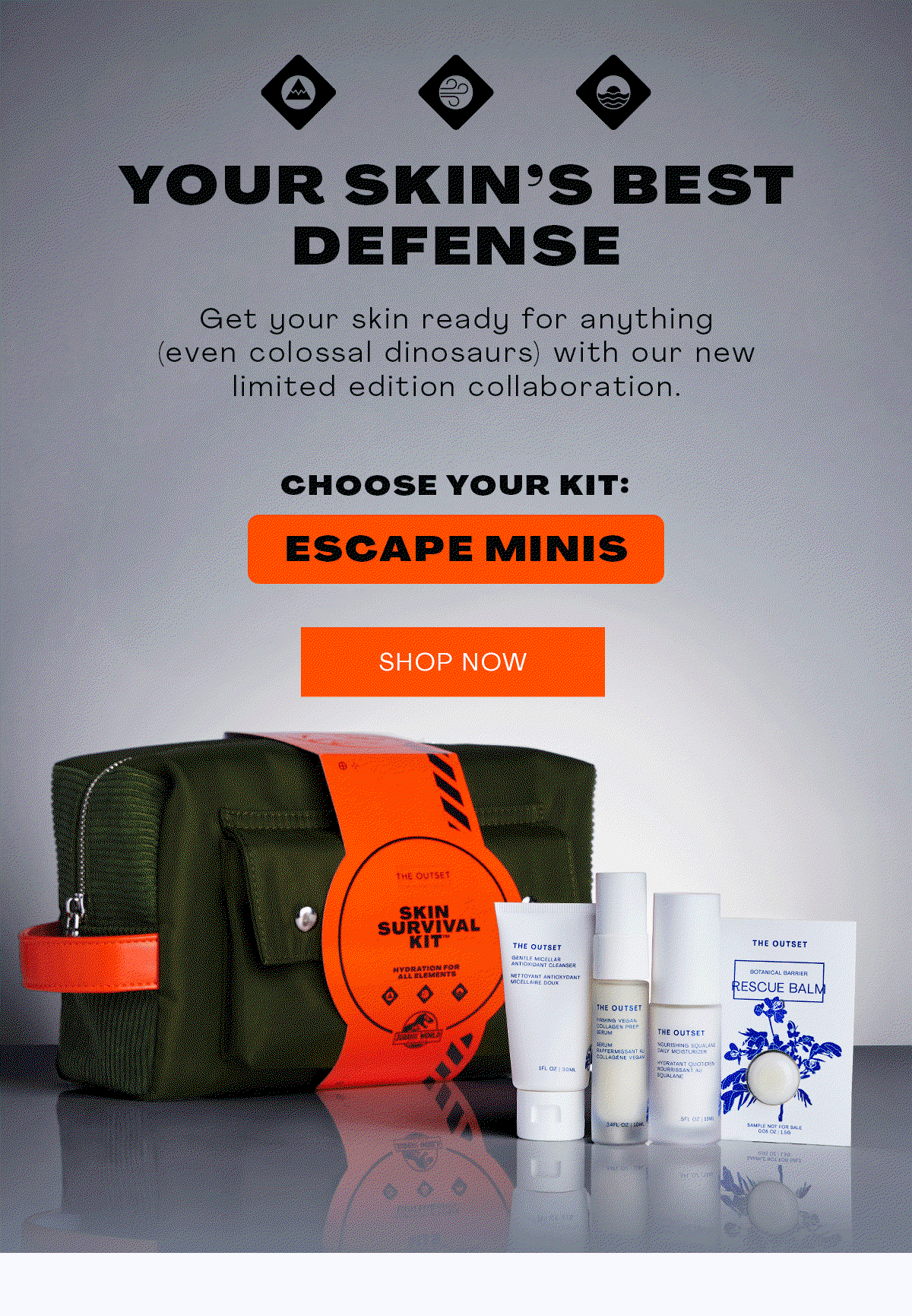 Your Skin's Best Defense. Choose Your Kit.