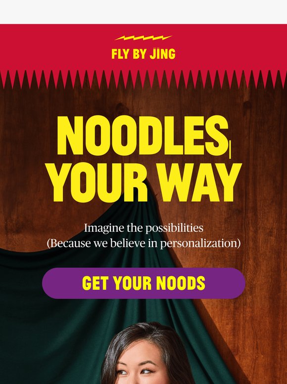 🍜 Your noodles, your rules
