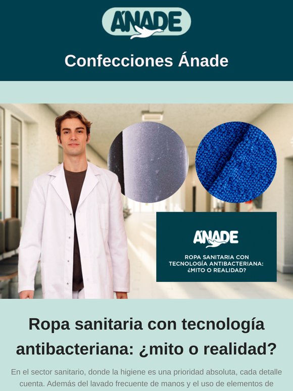 Ropa sanitaria con tecnología antibacteriana: ¿mito o realidad?