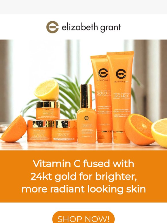 Discover the Magic of Gold & Vitamin C ✨