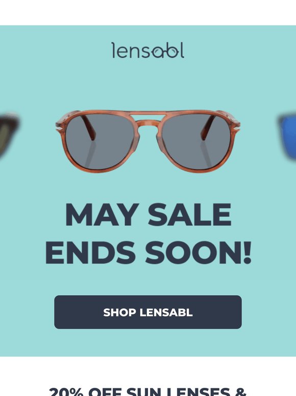 May Sale Ends Soon! ⏰