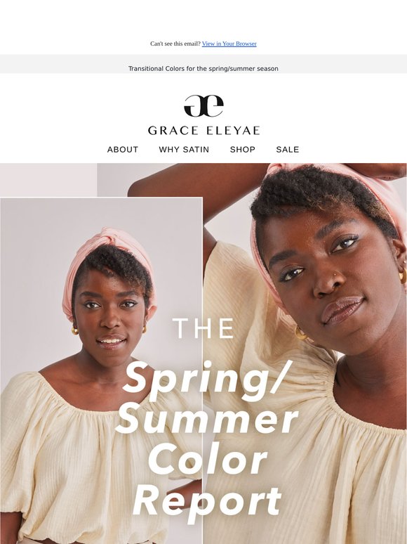 Amazing Spring/Summer Colors We Can't Get Enough Of