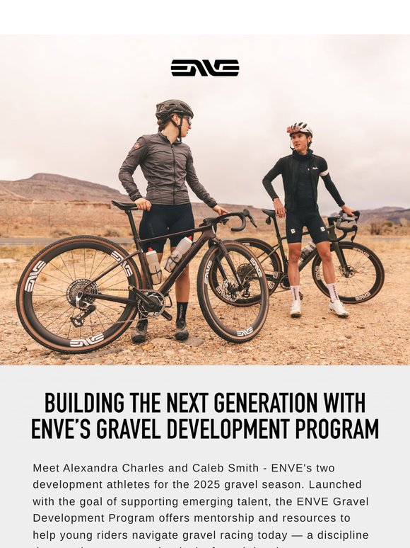 Building the Next Generation with ENVE’s Gravel Development Program