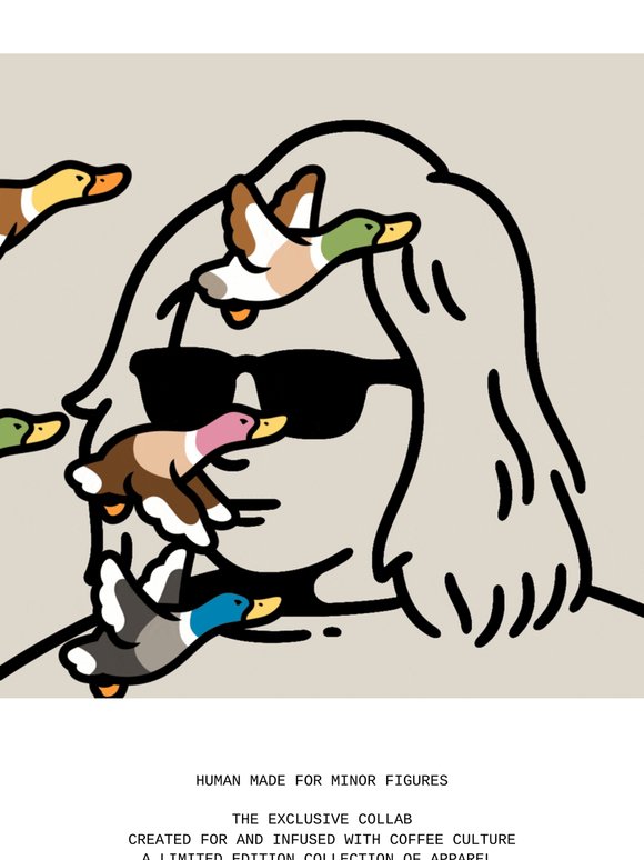 レア　HUMAN MADE MINOR FIGURES ART TOY HUMAN MADE x MINOR FIGURES LIMITED EDITION ART TOY】 RELEASE