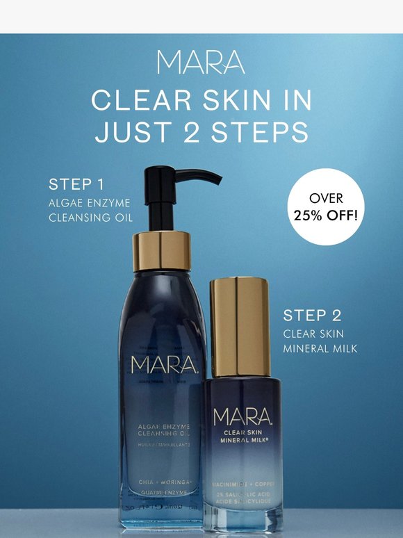 Confirmed! Destination: Clear Skin