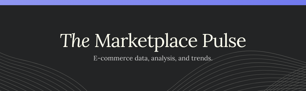 The Marketplace Pulse header. E-commerce data, analysis, and trends.
