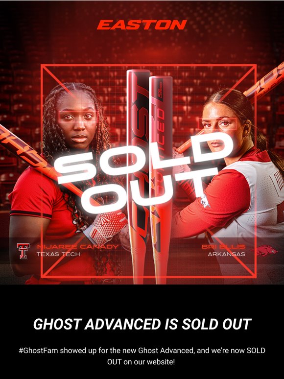 Ghost Advanced Is SOLD OUT