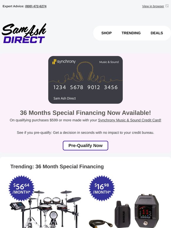 🎉 Limited Time: 36 Month Financing Offer Awaits!