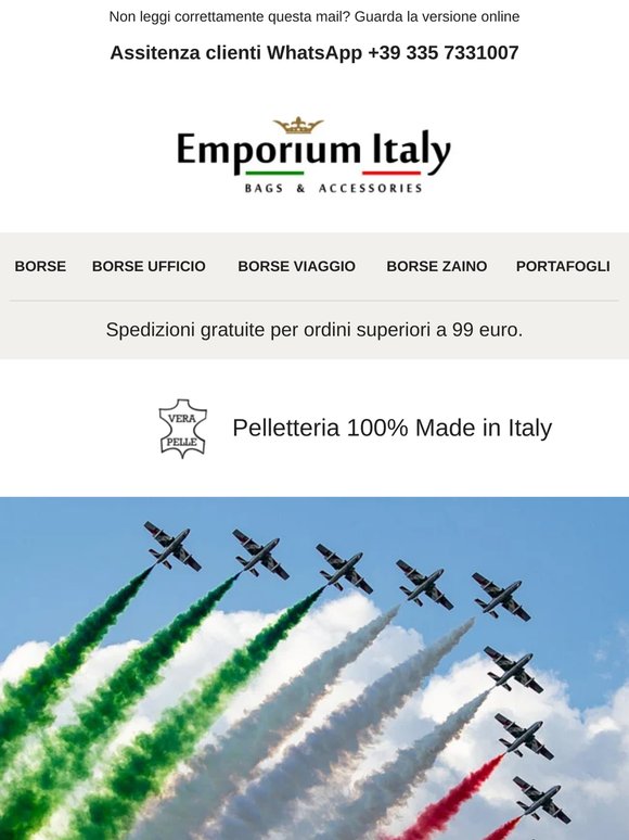 👜 Festa della Repubblica con stile: scopri le nostre borse in pelle!