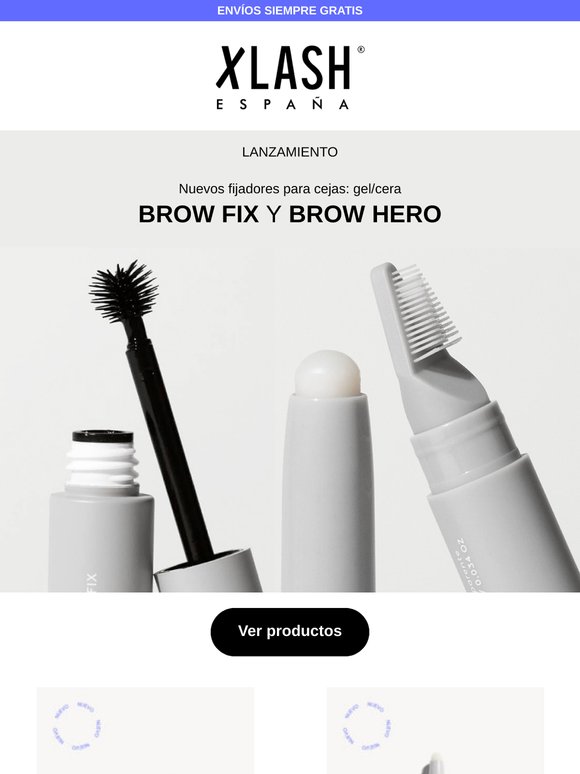 ¡Lanzamos 2 Fijadores para Cejas! 🖤BROW FIX y BROW HERO🖤
