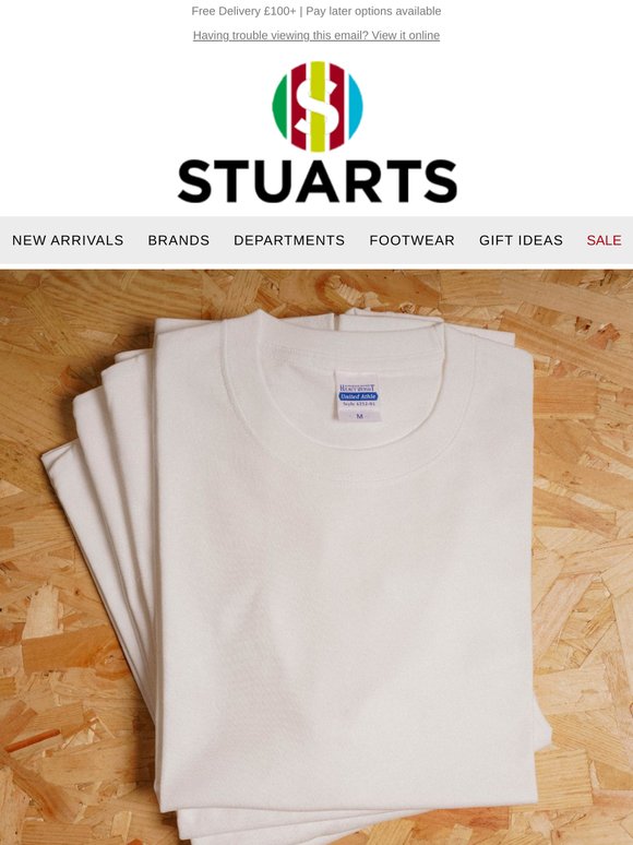 Latest Restocks from Belstaff, United Athle, Nudie Jeans & more...