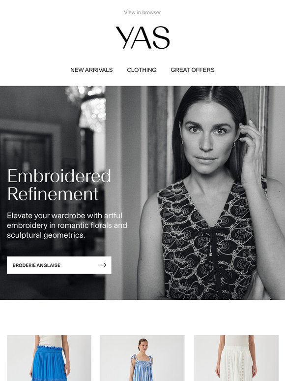 Embroidered Refinement