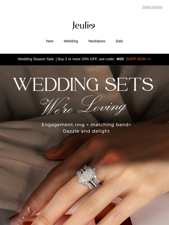 Say Yes To These Wedding Sets!