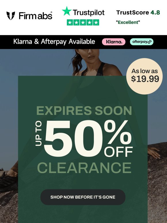Expiring Soon | Clearance...