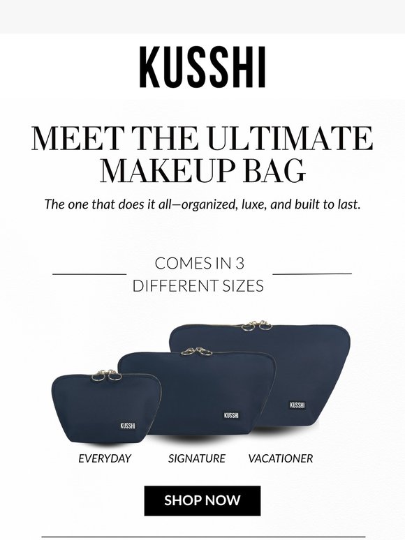 Meet the Makeup Bag That Does It All 💄