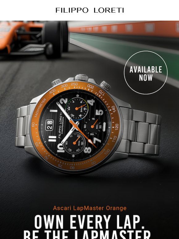 Catch the New Ascari LapMaster Orange! 💥🏁