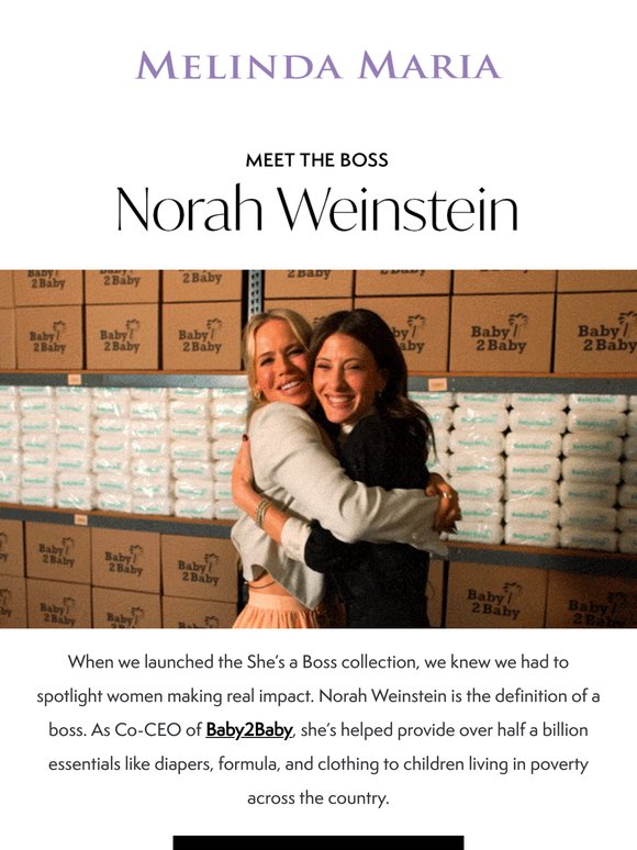 Meet the Boss: Norah Weinstein