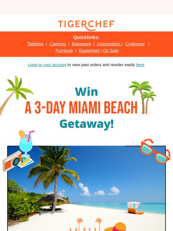 Last Chance: Win a Free Getaway to Miami!