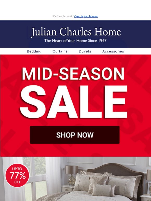 Julian Charles Bestsellers are Back in Stock!