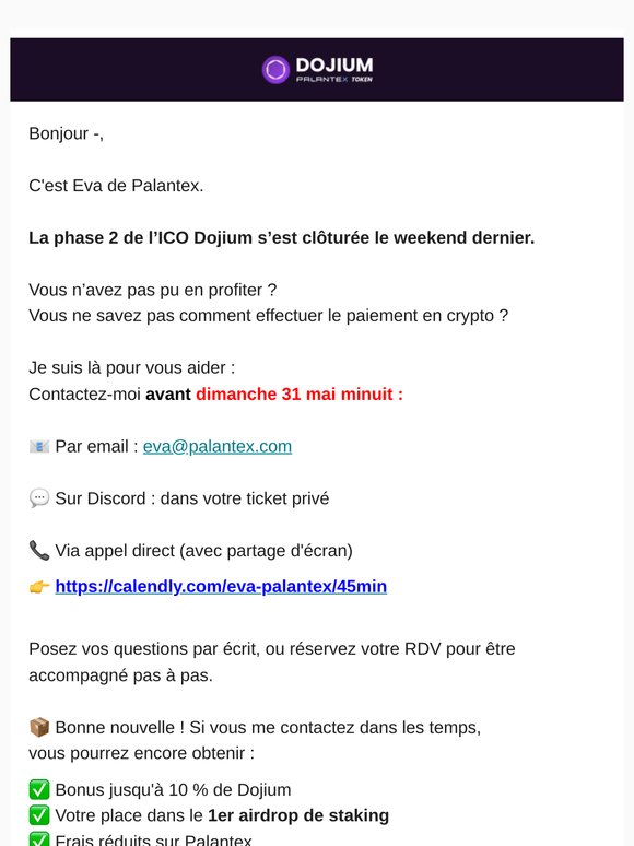 ☎️ L’ICO est finie. Vous êtes passé à côté ?