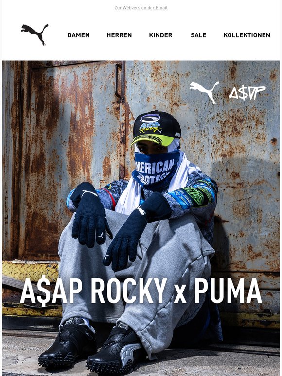 A$AP ROCKY x PUMA: demnächst erhältlich