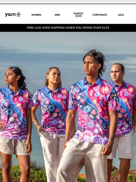 Our Biggest NAIDOC Polo Deal is Here🚨