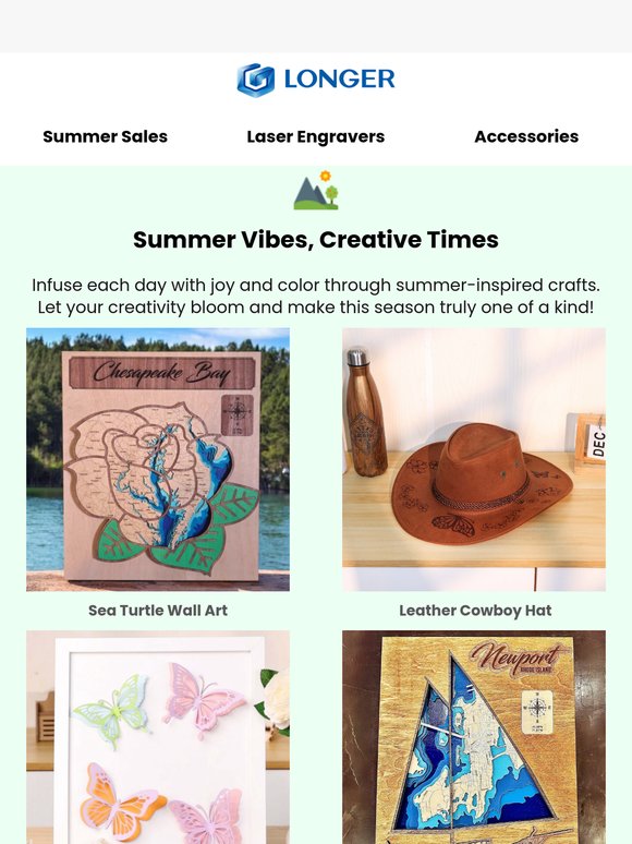 ☀️ Your Summer Creations Deserve the Spotlight + Up to 60% OFF Inside!
