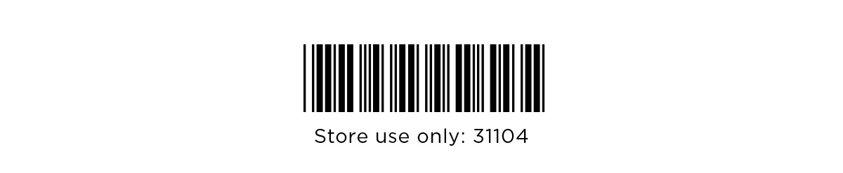Store Use Only: 31104