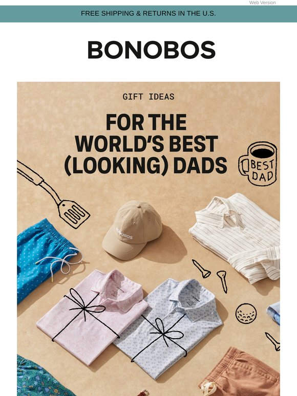 Give Dad More Than Grey Hairs