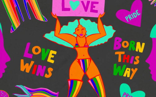 FREE Clip Art Bundle for Pride Month Posts
