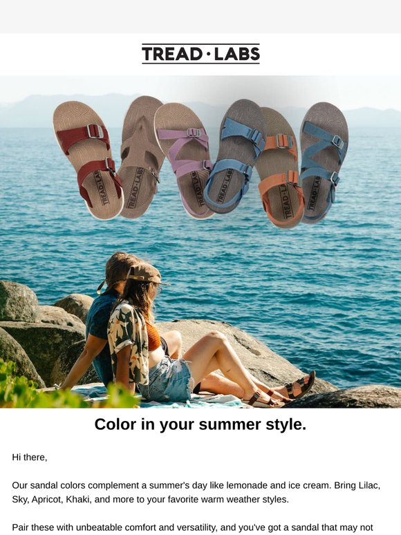 Sandals That Brighten Your Day