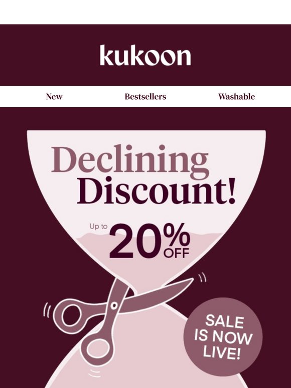 HURRY! Our Biggest Discount Won’t Last Long