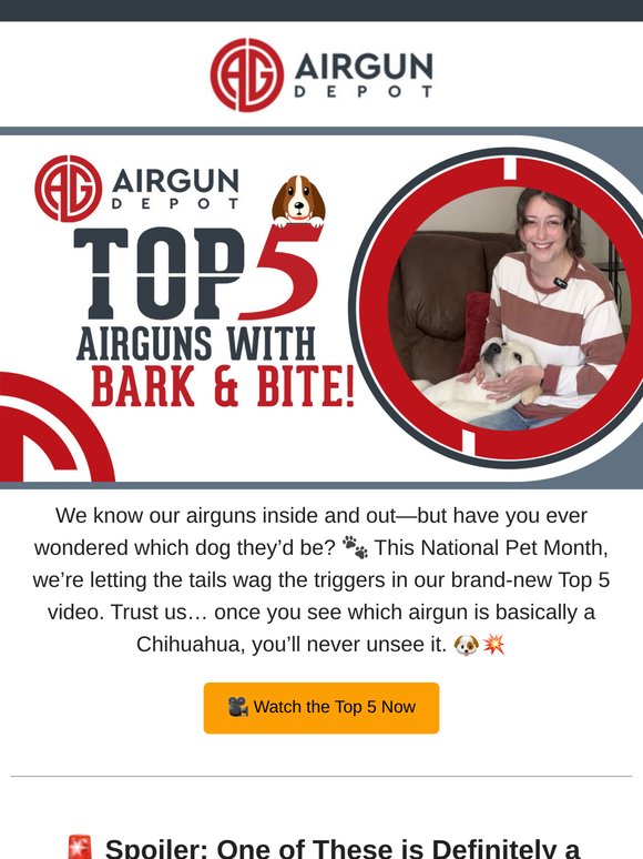 5 Airguns With Bark AND Bite 🐶
