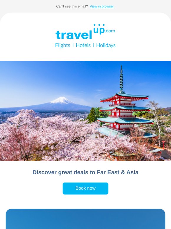 Discover great deals to Far East & Asia