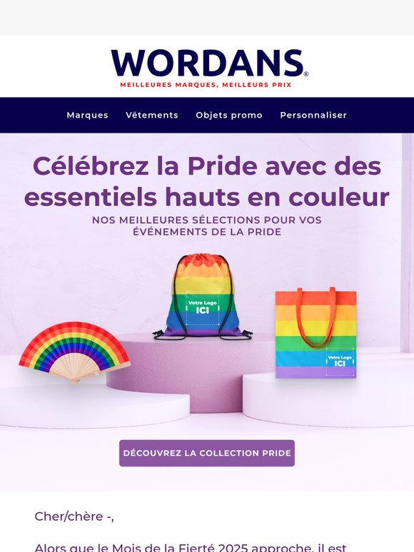 Préparez-vous pour la saison des fiertés : des essentiels arc-en-ciel vous attendent ! 🌈