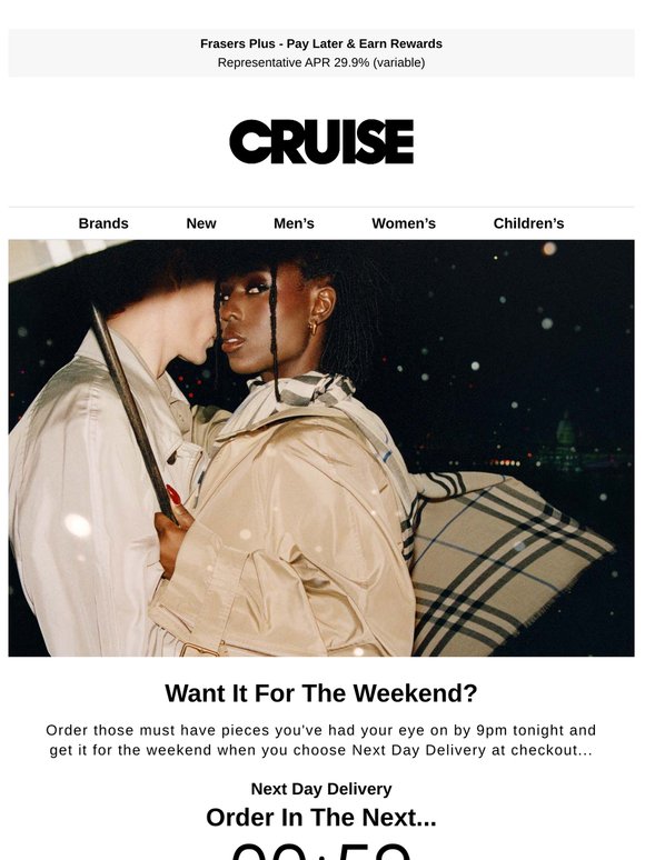 Want It For The Weekend?