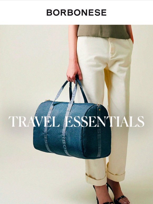 Parti con eleganza: la tua Spring Getaway firmata Borbonese