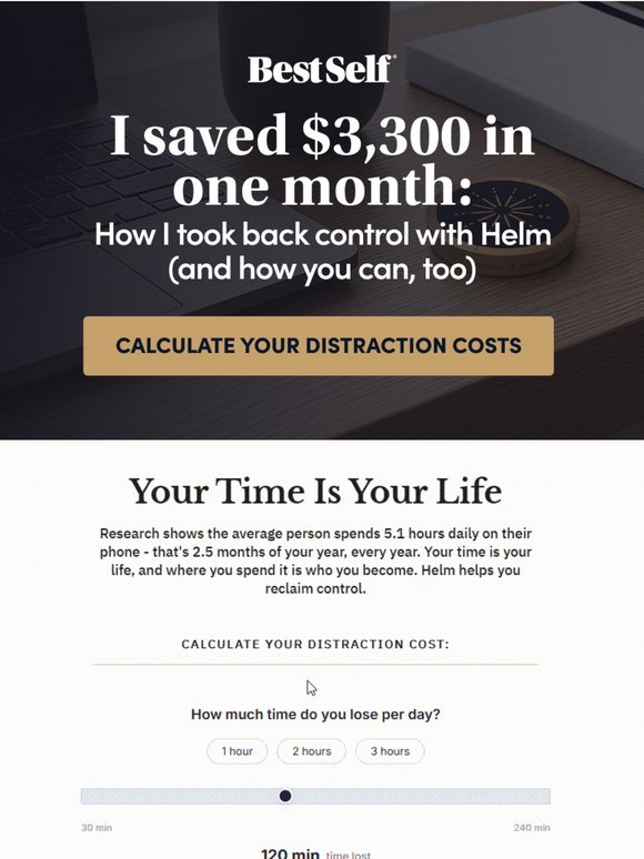 📵 you’re losing at least $1,650 a month…