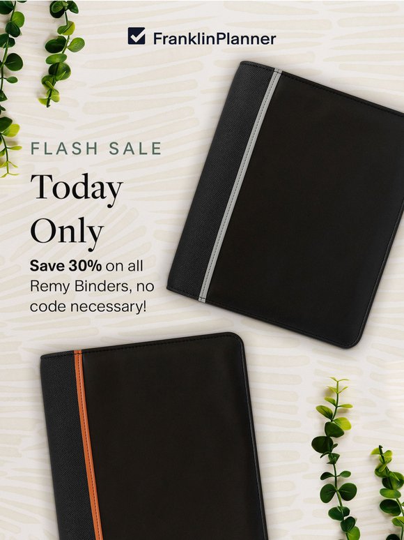 Save 30% On This Popular Binder!