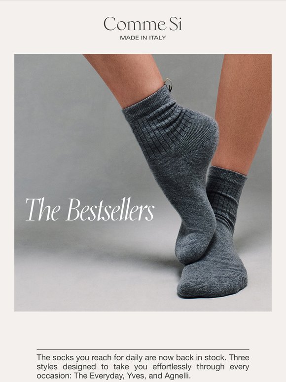 Our Bestsellers Are Back in Stock