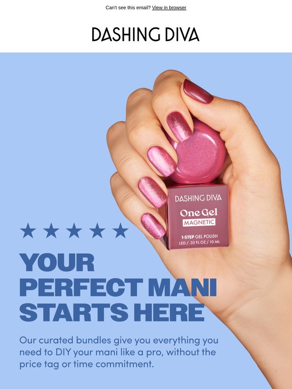 Your Mani Routine? Solved.