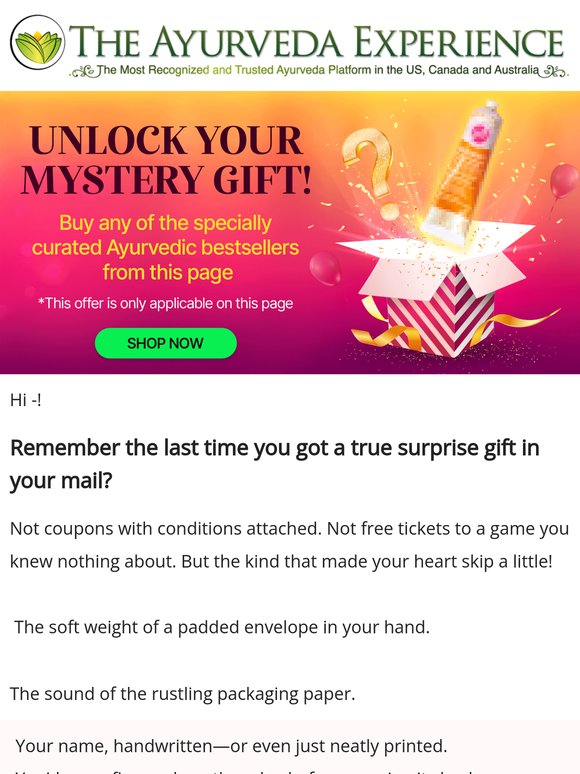 It’s —'s day every day! 🎁
