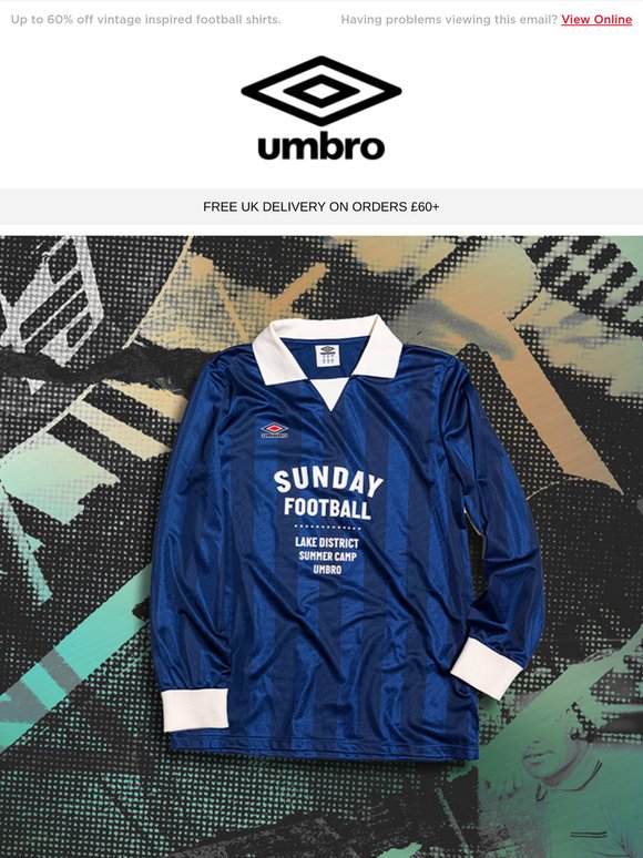 Tシャツ・カットソー UMBRO X KASINA 1997 Football Jersey Tシャツ・カットソー UMBRO X KASINA 1997 Football Jersey T